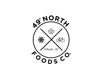 49 North Foods Co. logo design by evdesign