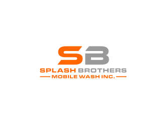 Splash Brothers Mobile Wash Inc. logo design by bricton
