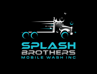 Splash Brothers Mobile Wash Inc. logo design by kopipanas
