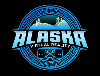 Alaska Virtual Reality logo design by DreamLogoDesign