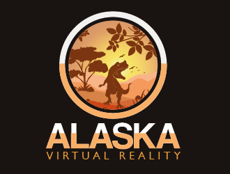Alaska Virtual Reality logo design by czars