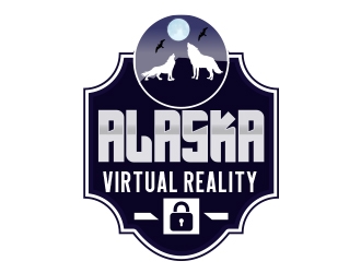 Alaska Virtual Reality logo design by fawadyk