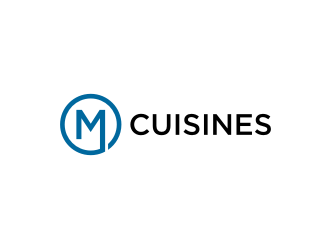 M Cuisines logo design by rief