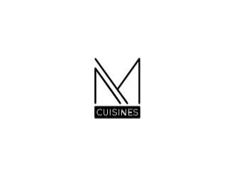 M Cuisines logo design by AmduatDesign