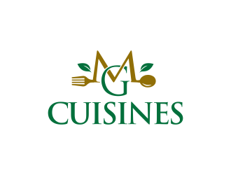 M Cuisines logo design by ingepro