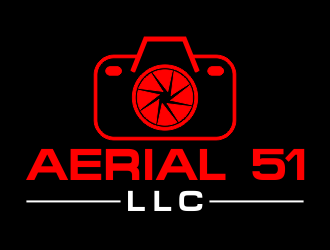 Aerial 51 LLC logo design by MUNAROH