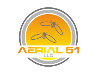 Aerial 51 LLC logo design by qqdesigns