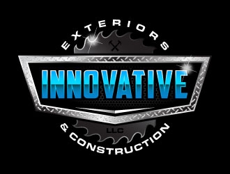 Innovative Exteriors & Construction LLC logo design by daywalker