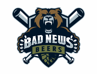 Bad News Beers  logo design by jm77788