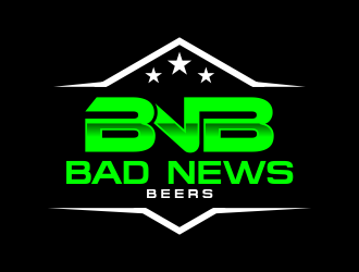 Bad News Beers  logo design by MUNAROH
