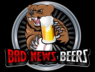 Bad News Beers  logo design by uttam