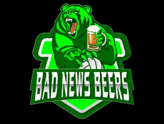 Bad News Beers  logo design by AYATA