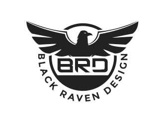 Black Raven Design logo design by Benok