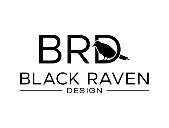 Black Raven Design logo design by lexipej