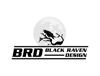 Black Raven Design logo design by Kruger