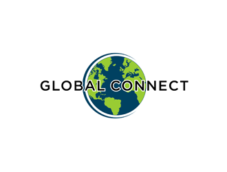 Global Connect logo design by bomie