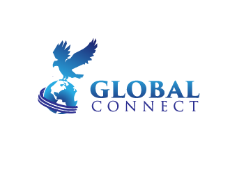Global Connect logo design by booma