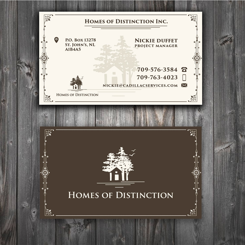 Homes of Distiction logo design by Gelotine