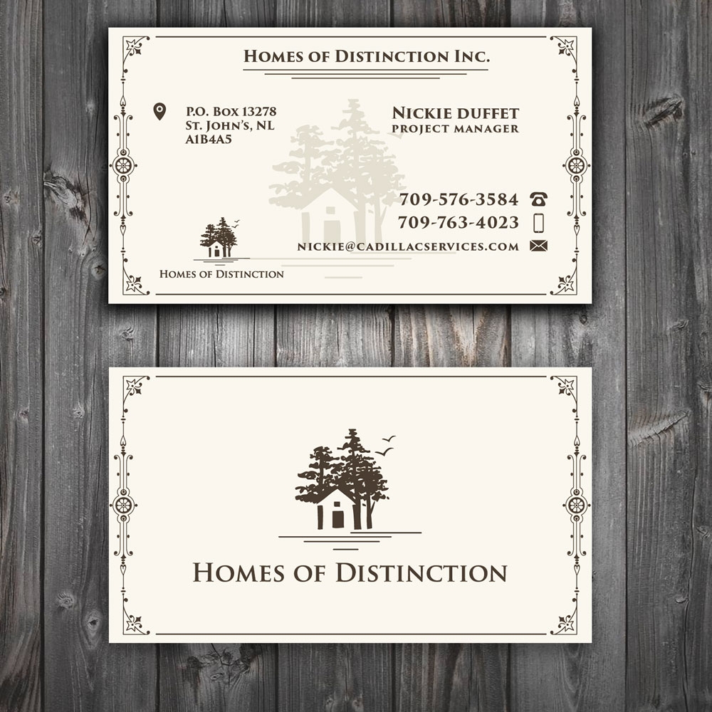 Homes of Distiction logo design by Gelotine
