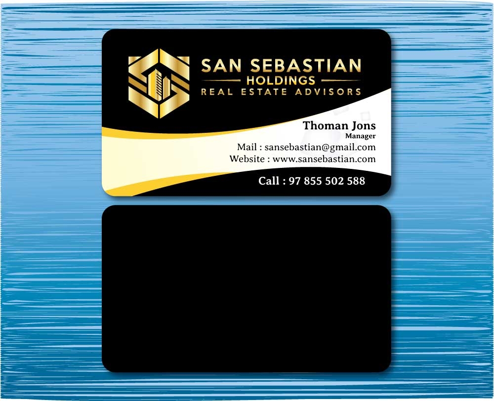 San Sebastian Holdings Real Estate Advisors logo design by dshineart