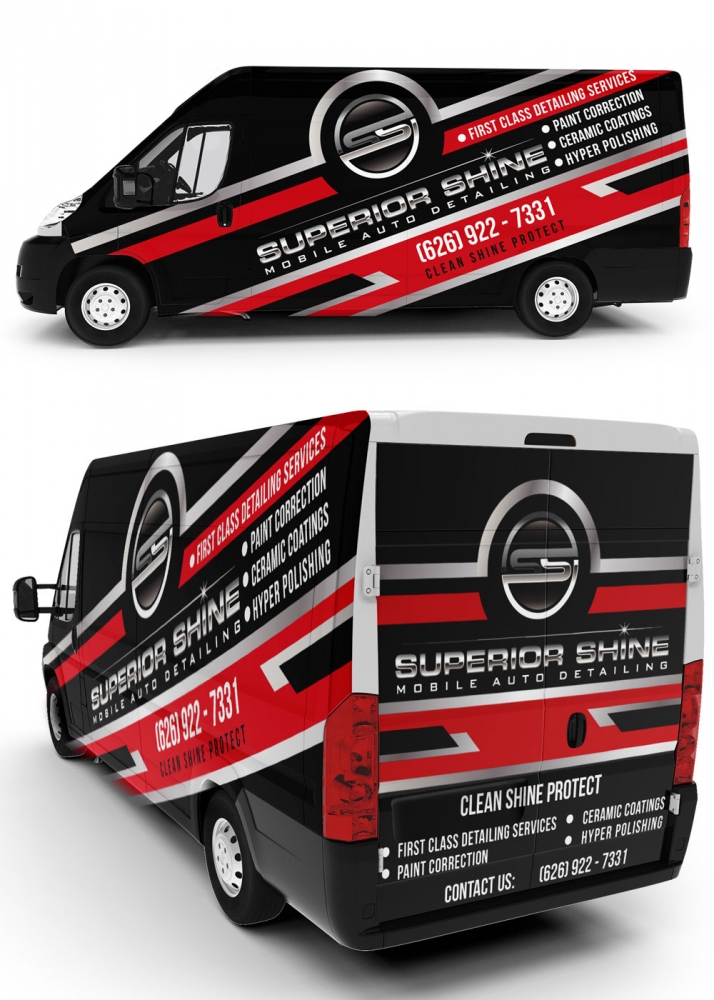 Superior Shine logo design by Gelotine