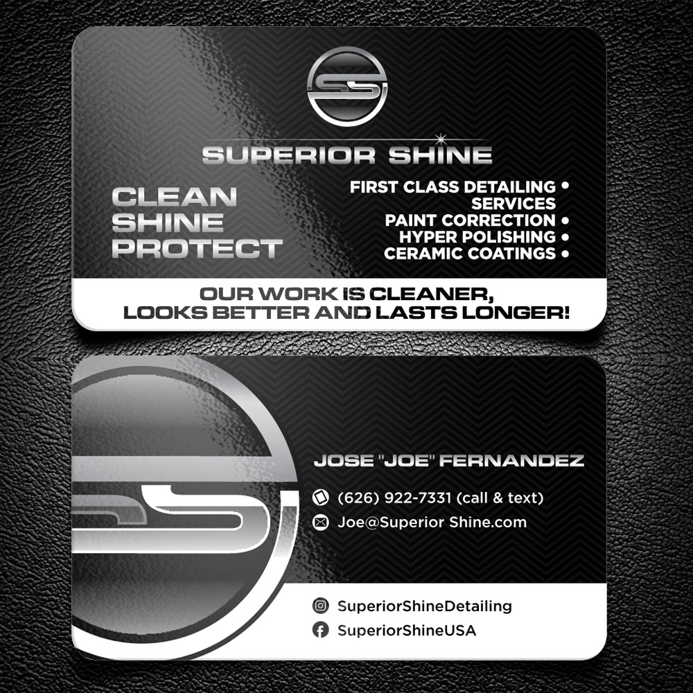 Superior Shine logo design by scriotx