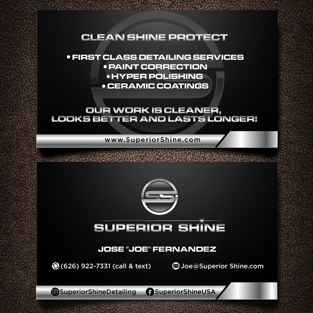 Superior Shine logo design by scriotx