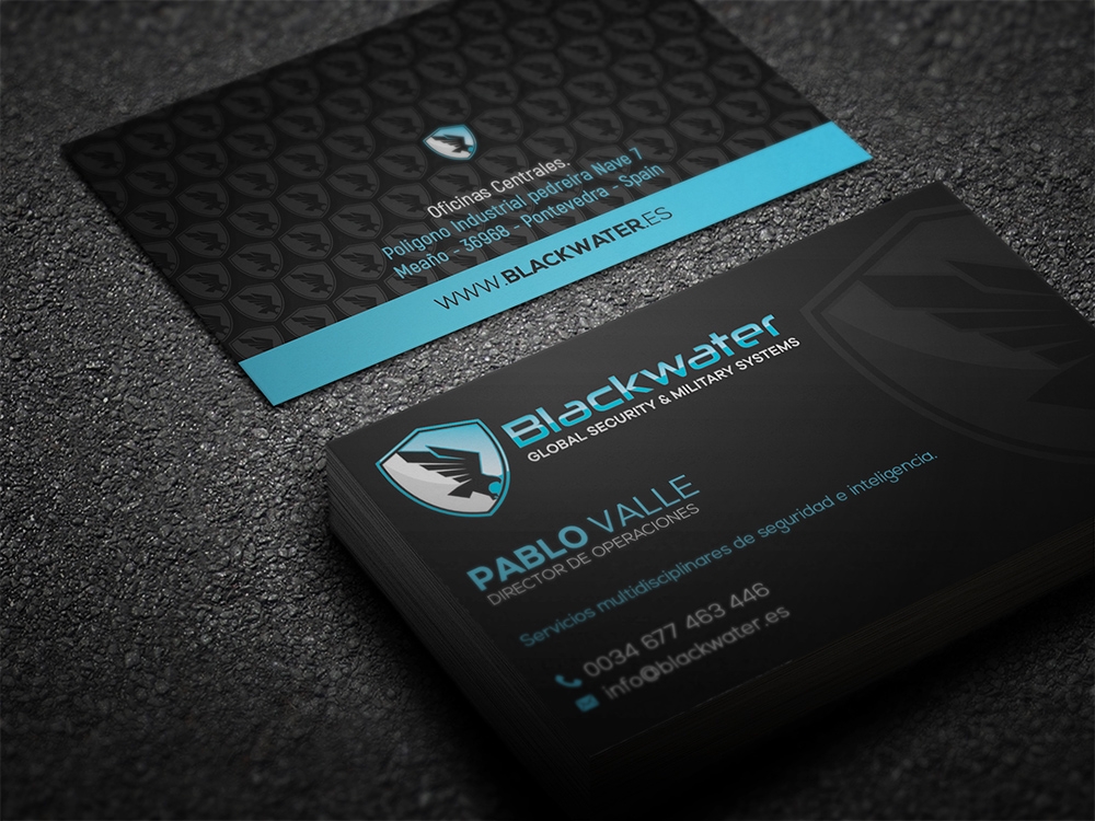 Blackwater Global Security & Military Systems logo design by aamir