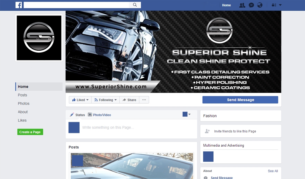 Superior Shine logo design by scriotx