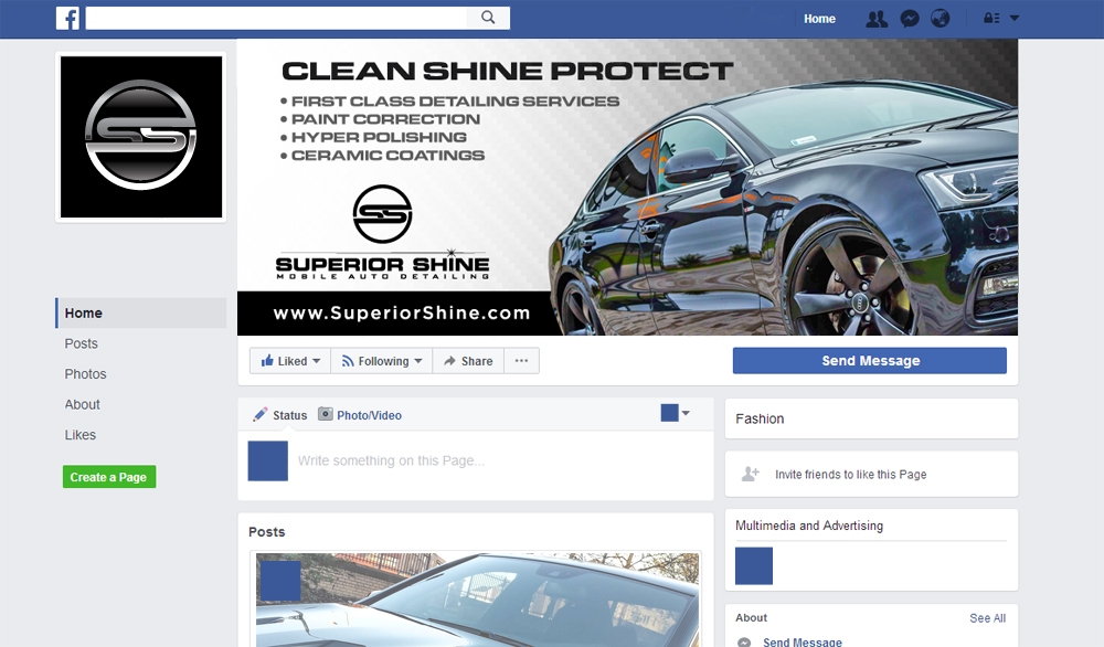 Superior Shine logo design by scriotx