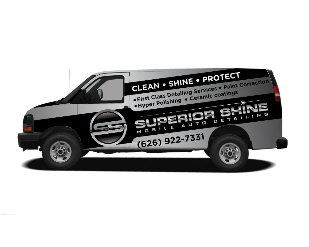 Superior Shine logo design by Boomstudioz