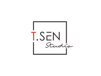 T.SEN Studio logo design by YONK