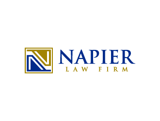 Napier Law Firm logo design by denfransko