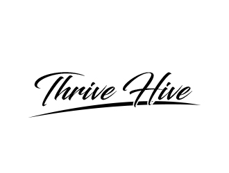 Thrive Hive logo design by MarkindDesign