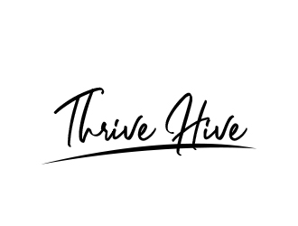 Thrive Hive logo design by MarkindDesign