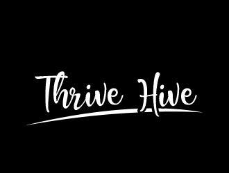 Thrive Hive logo design by MarkindDesign