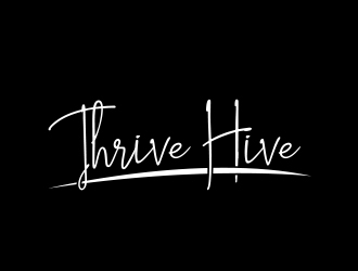 Thrive Hive logo design by MarkindDesign