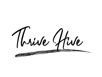 Thrive Hive logo design by MarkindDesign