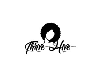 Thrive Hive logo design by Erasedink