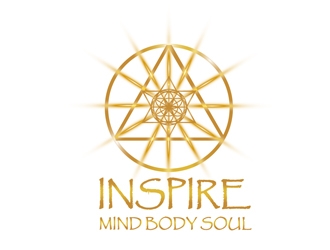 Inspire  Mind Body Soul   Healing by Alaynne logo design by Roma