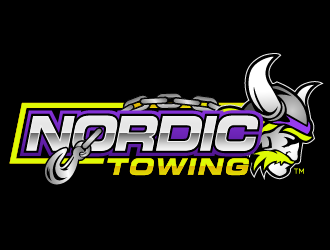 Nordic Towing logo design by THOR_