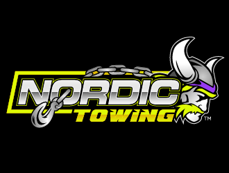 Nordic Towing logo design by THOR_
