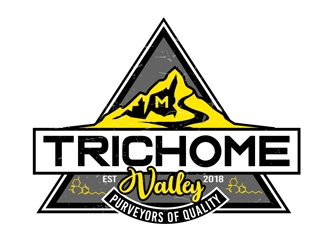 Trichome Valley logo design by DreamLogoDesign