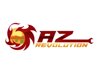 AZ REVolution logo design by DreamLogoDesign