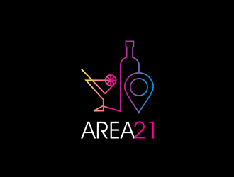 Area 21 logo design by logolady