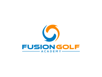 Fusion Golf Academy logo design by ubai popi