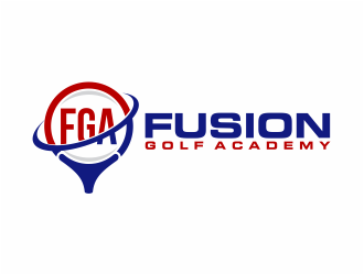 Fusion Golf Academy logo design by mutafailan