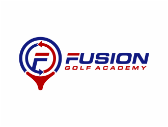 Fusion Golf Academy logo design by mutafailan