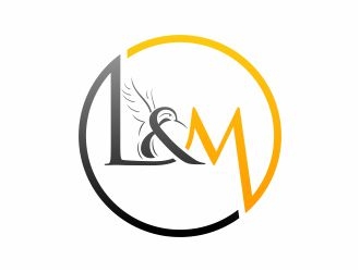 L&M logo design by 48art
