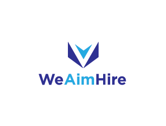We Aim Hire logo design by fajarriza12